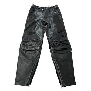 Vintage Hein Gericke Keprotec Schoeller Sweetline Biker Pants in Black